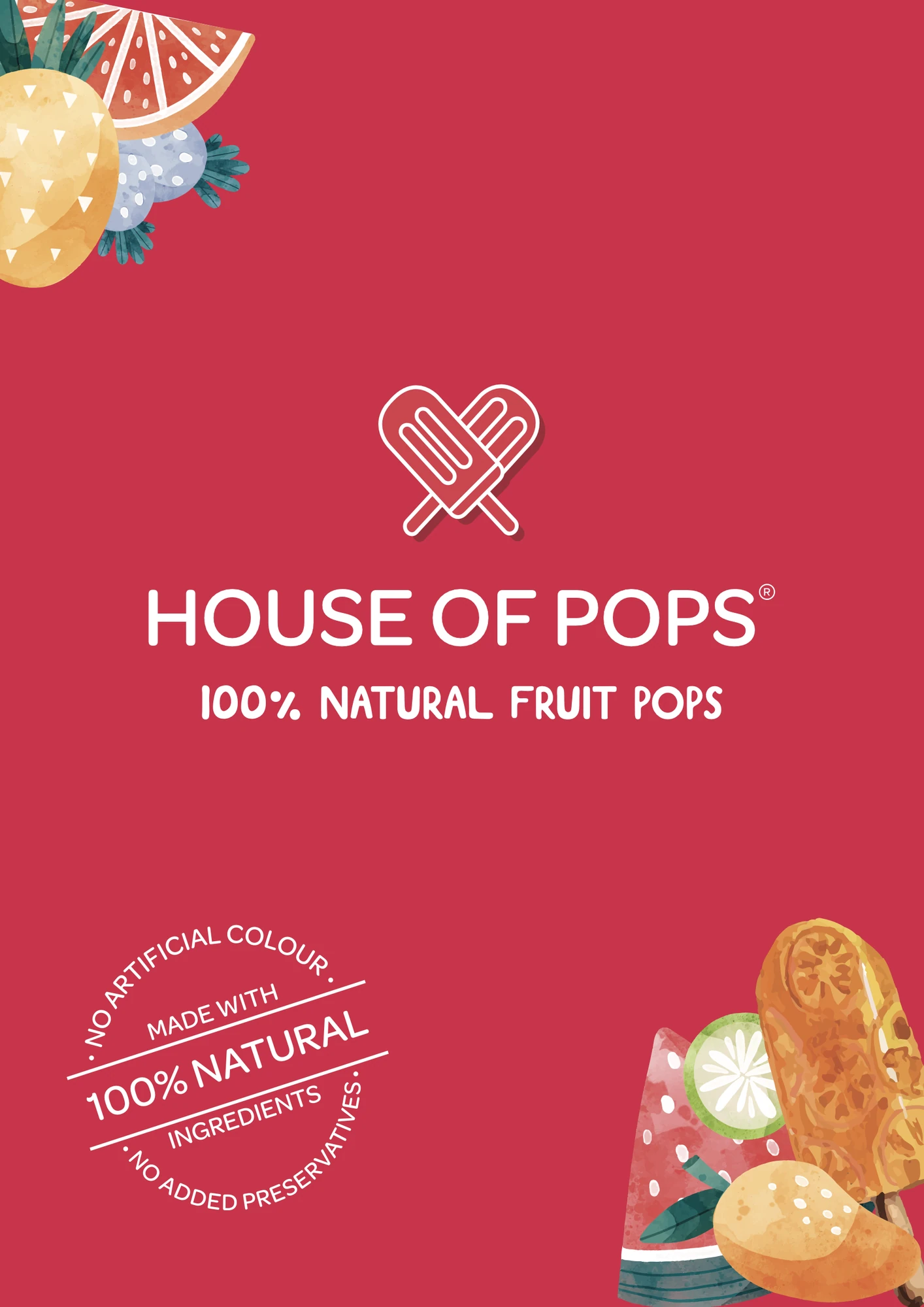 The mark, 2 of 2, House of Pops, food & beverage branding by Blue Owl Design Studio, Hyderabad