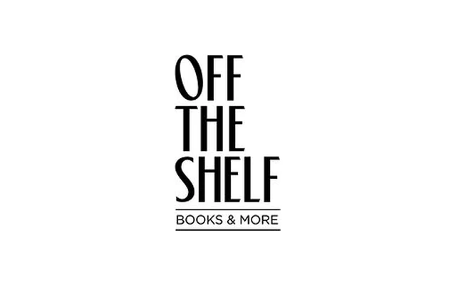 Off The Shelf: a stacked wordmark with the O lifted out.