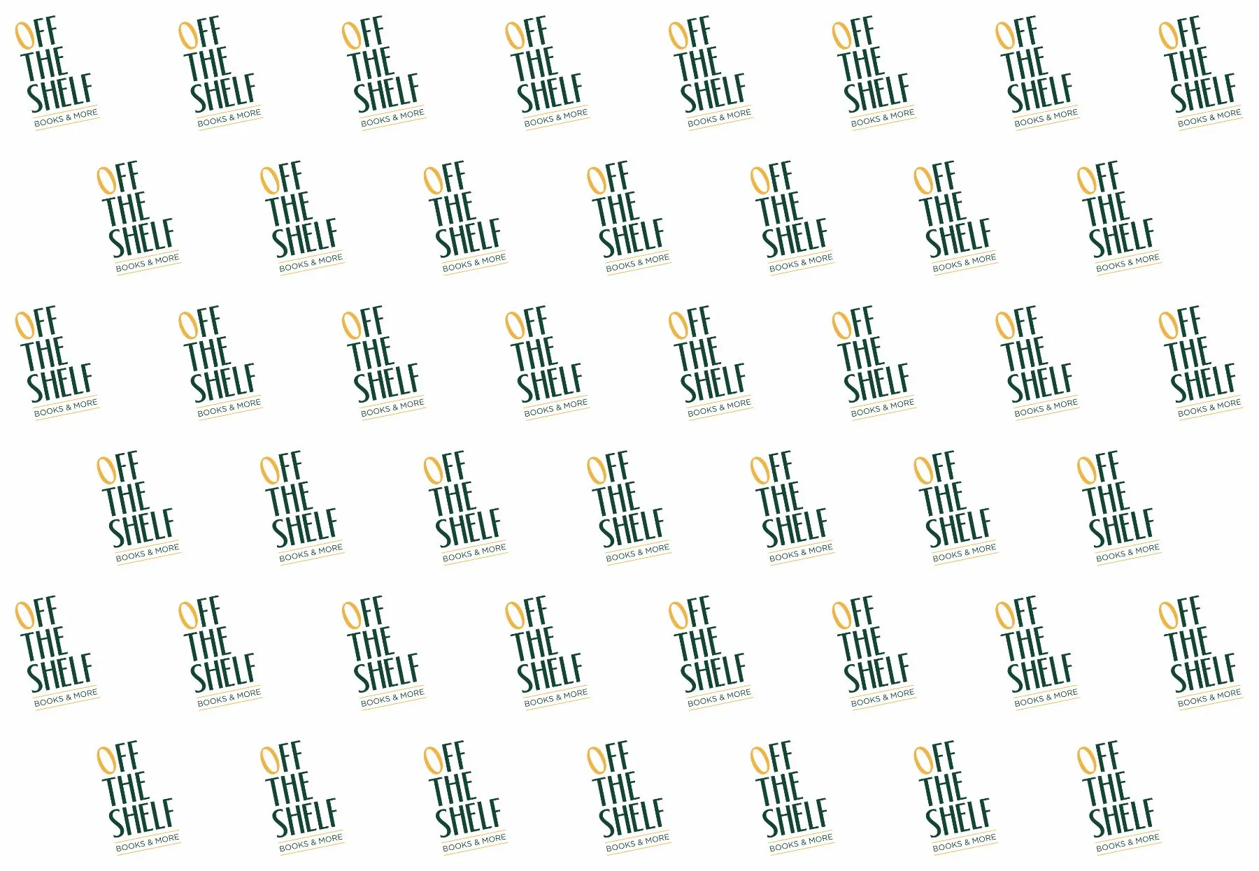 Logo repeat, Off The Shelf, retail & culture branding by Blue Owl Design Studio, Hyderabad