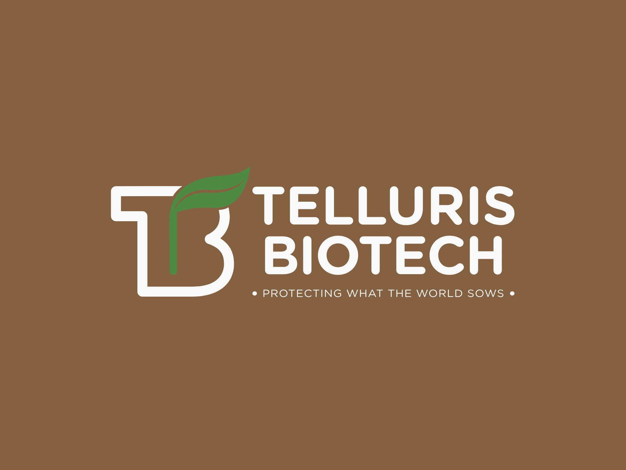 Telluris Biotech brand identity, biotech branding by Blue Owl Design Studio, Hyderabad