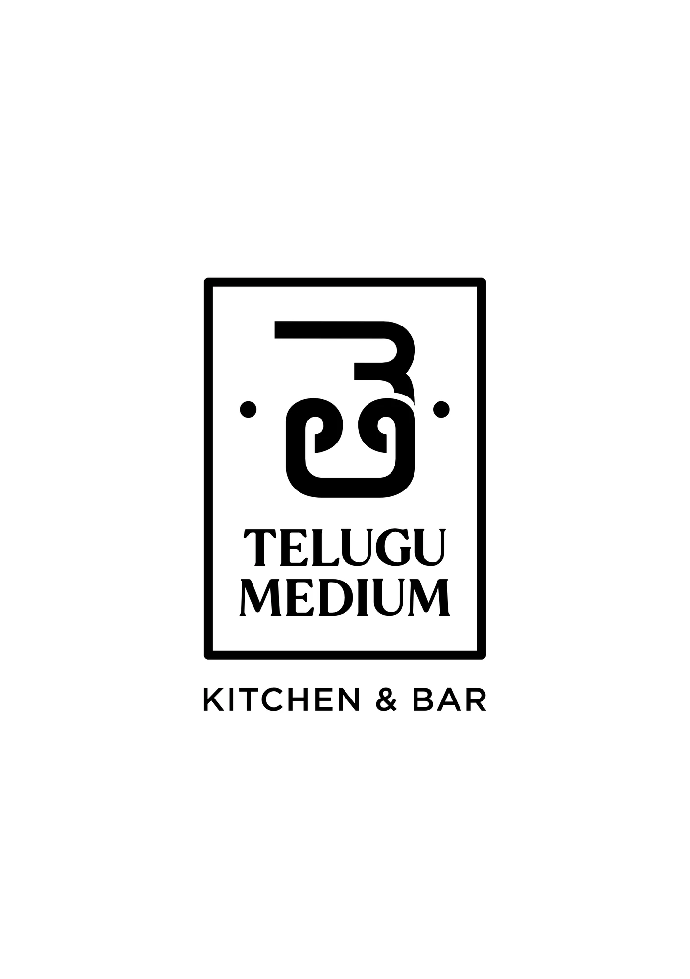Telugu Medium logo design by Blueowl, Hyderabad