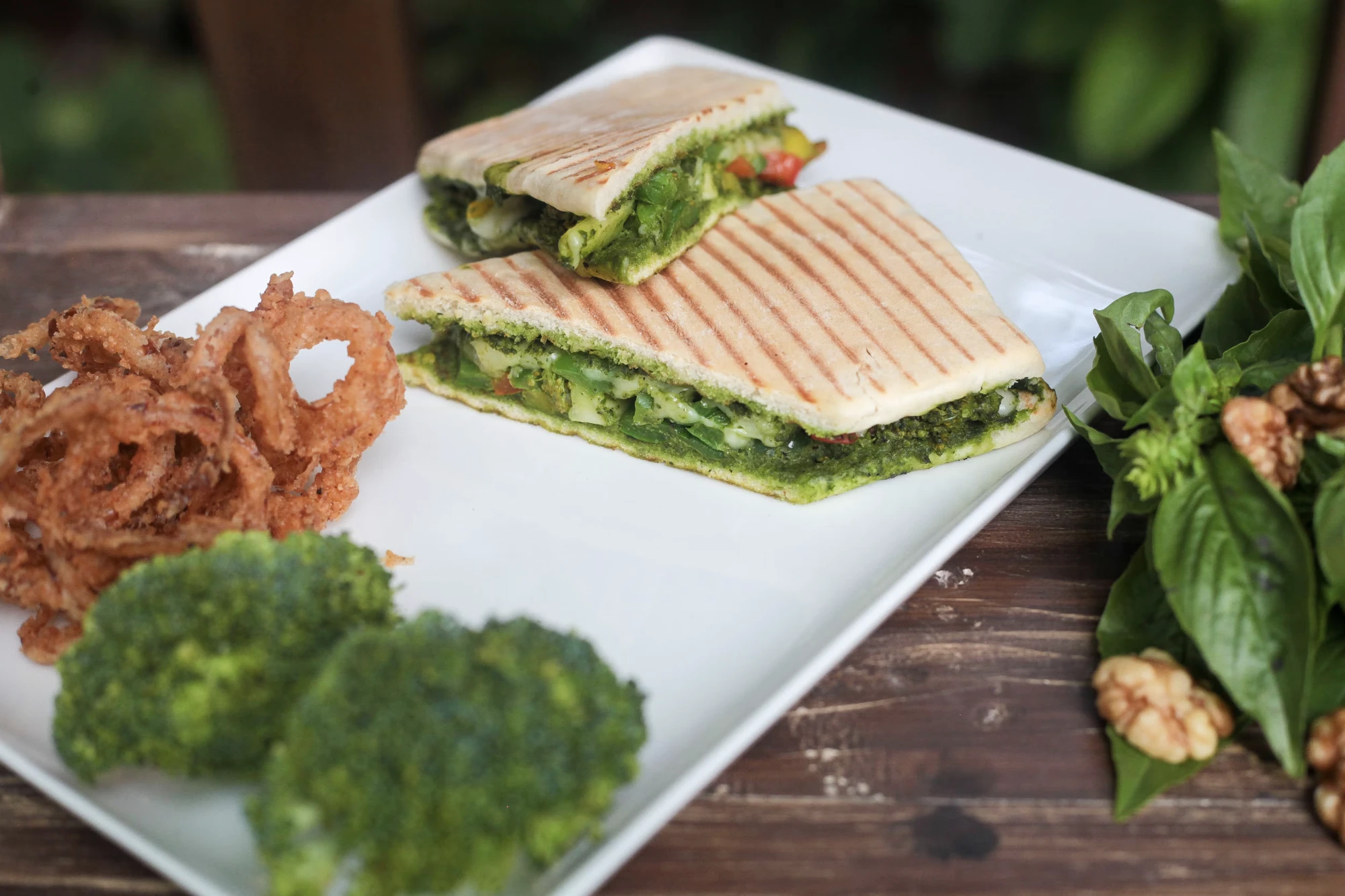 The courtyard & the plate, 2 of 2, The Autumn Leaf Café, food & beverage branding by Blue Owl Design Studio, Hyderabad