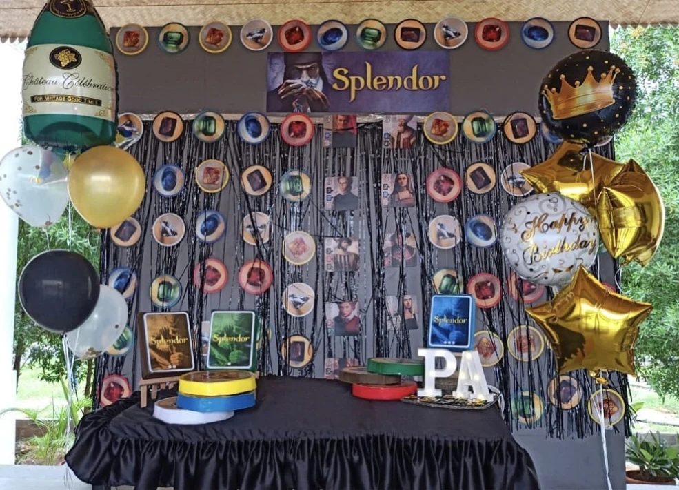 Splendor party by Unbox Your Party